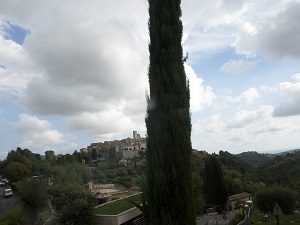 First view of St. Paul de Vence in France.